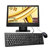 HP ProDesk 600 G3 All in One Desktop Computer PC, Mit 21.5-Zoll-Monitor, Intel Core i5-6500, 8GB RAM, 256GB SSD, US Tastatur, Windows 11 Pro (Generalüberholt)