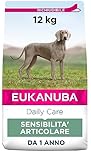 Eukanuba Daily Care Alimento Secco per Cani Adulti con Articolazioni Sensibili, 12 kg
