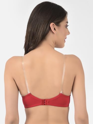 Image of Softline Women's Cotton-Rich Wire-Free Padded Bra | Full Coverage, Seamless & Breathable for Everyday Comfort | Soft Fabric with Supportive Fit for All-Day Wear