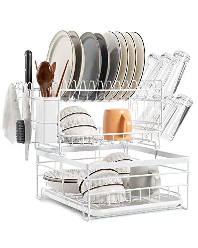 Detachable Stainless Steel Large Capacity Dish Drainer Rack Cover