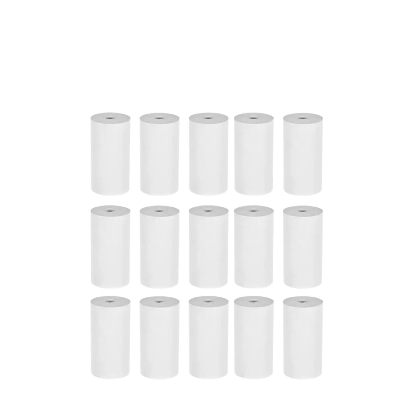 Papier Thermique Papier Thermique Couleur Blanc for imprimante instantanée d'appareil Photo et Accessoires de Remplacement de Papier d'impression d'appareil Photo(15rolls Normal)