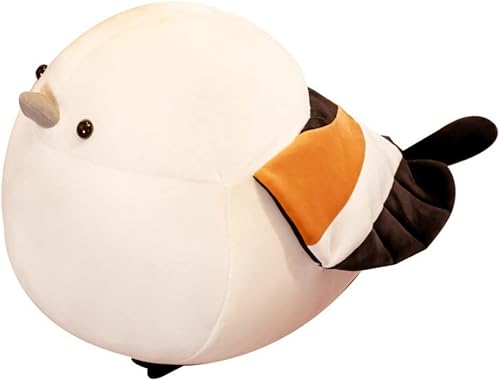 Peluche de gorrión de 19.7 pulgadas, figuras de animales de peluche de pájaro, juguetes de peluche abrazables para niños, cumpleaños, Navidad y otros