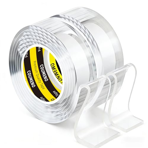 Image of Corner Protector Clear Baby Proofing Edge Guard Tape 0.8in(W x 3.3FT(L) Self Adhesive Furniture Table Corner Bumper for Child Safety Sharp Edge Guard 2 Roll