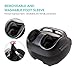 Naipo Foot Massager Shiatsu Foot Massage Machine Luxury Feet Massager Deep Kneading Massage with Tapping, Rolling, Air Compression, Heat and Adjustable Intensity Scraping for Plantar Fasciitis