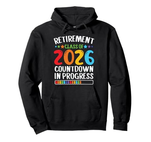 Funny Teacher Retirement Class Of 2026 Countdown In Progress �p�[�J�[