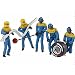Carrera USA 20021132 21132 Figure Mechanics Realistic Scenery Accessory for Slot Car Race Track Sets, Blue