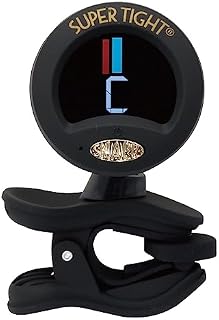 Snark SN6X Clip-On Tuner do ukulele, czarny, 4,6 x 4,6 x 8,9 cm