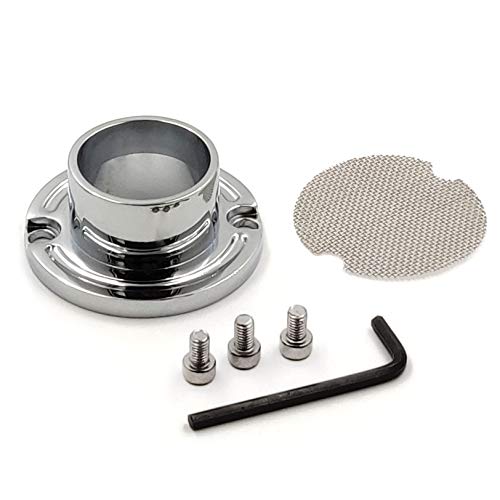 CNC Billet Aluminum Exhaust Power Tip, Performance Sound Upgrade. Fits Badger 80, Breeze 125, Raptor 50, Raptor 80, Grizzly 80, Grizzly 125 All Years
