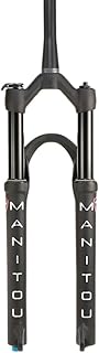 Manitou Markhor Suspension Fork - 29", 100 mm, 9 x 100 mm, 51 mm Offset, Matte Black