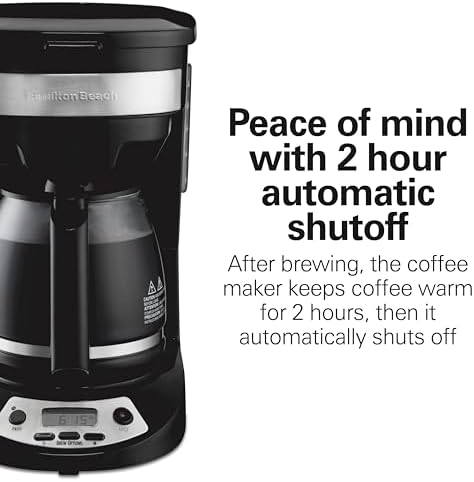 Hamilton Beach 12 Cup Programmable Drip Coffee Maker - 5