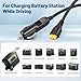 Anina 12V XT60 Car Charging Cable Cigarette Lighter for Bluetti EB55 Charger Adapter Compatible with Anker 757/767 Ecoflow Delta/River Series Portable Power Station