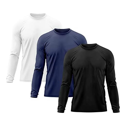 Kit 3 Camisetas Masculina Manga Longa Térmica Proteção Solar UV Dry Fit Segunda Pele X, Tamanho G