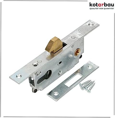 KOTARBAU 05907465900287 Hakenschloss Hook Lock, Silver, 72/40