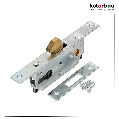 KOTARBAU 05907465900287 Hakenschloss Hook Lock, Silver, 72/40