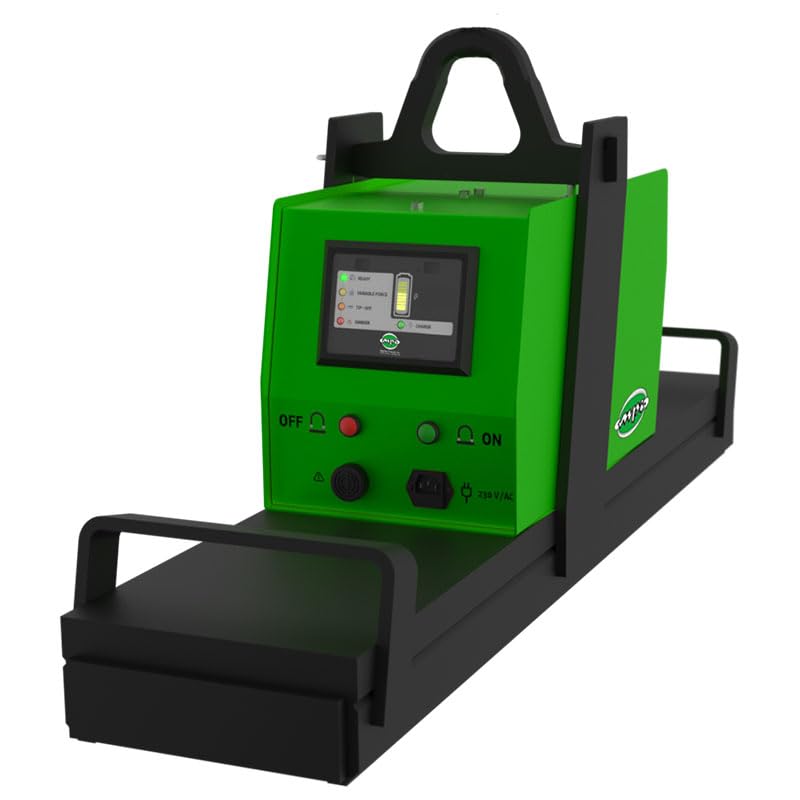 Battery Lifting Magnet 9.5" X 10.7" Base- 2976 lbs. Workload Limit Flat Materials Includes, Battery and Remote Control