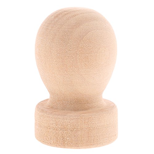 Bhuuno ハンドメイドポリッシュタンプウッドクラフトdiyスタンプステーショナリー - 2.5cm, 2.5cm