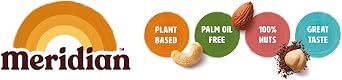 Meridian - Smooth Almond Butter 1kg | Natural Nut Butter, No Palm Oil, No Added Sugar, High in Monounsaturated Fats, Gluten Free, Vegan, Dairy Free, Source of Protein