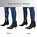 Boncas Sturdy Adjustable Elastic Boot Straps Motorcycle Pant Clips Bicycle Stirrups Straps Keeping Your Pants Tucked