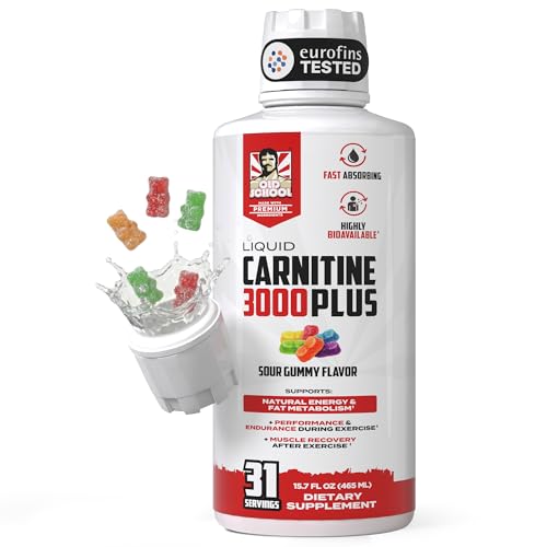 Liquid L-Carnitine 3000 Plus | Advanced 4-in-1 Formula with Acetyl L-Carnitine L-Tartrate ProGBB & Vitamin B Stimulant-Free High Absorption L Carnitine Supplement for Energy & Metabolism 16oz