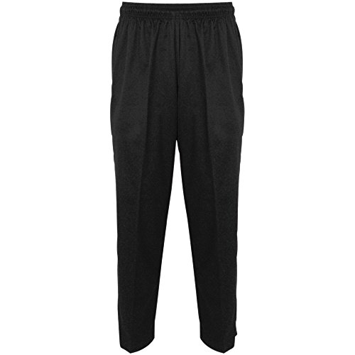 Pantalon de cuisinier noir Nino Cucino en taille M pour la restauration