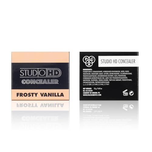 Image of PAC Studio HD Concealer Frosty Vanilla | Lightweight Full Coverage | Non Drying Blendable Formula