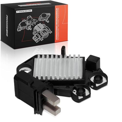 Frankberg Alternator Voltage Regulator Car Generator 2-Pin Compatible with Interstar Primastar Movano Vivaro Laguna II Trafic II Replace# 7701208250