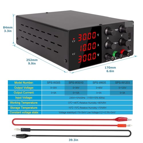 Alimentation de banc SPS605D pour éviter les surtensions de circuit - 6