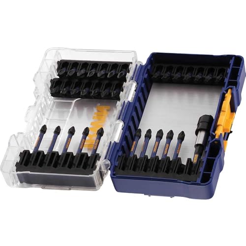 Jeu d embouts d impact robustes 32 pcs pour serrage mécanique