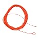 river peak Tenkara Fly Fishing Line - Tapered Braided (Orange, 12ft)
