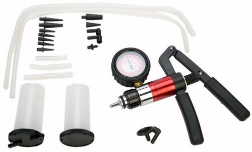 TSX TOOL Kit Testeur de Dépression et Purgeur de Freins Manuel avec Manomètre Intégré Coffret Portable Mécanique Auto