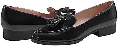 Bandolino Women's Linzer Loafer, Black Patent, 7 | Image 5
