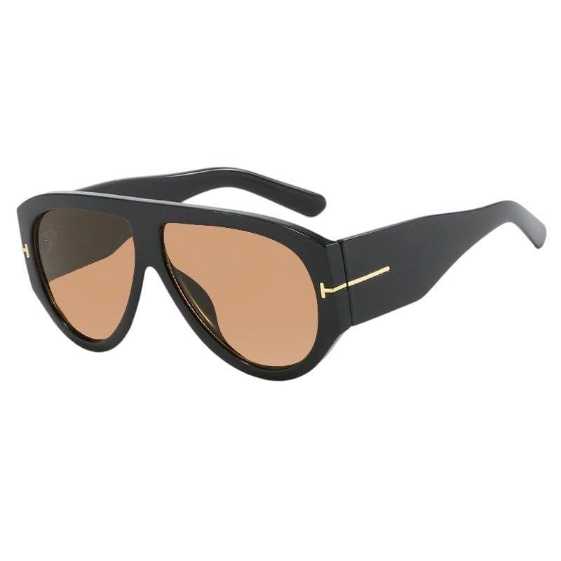 T-shaped large frame sunglasses pilot new toad fashion cross-border personality women's sunglasses