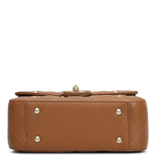 Image of Da Milano Leather Shoulder Bag for Women