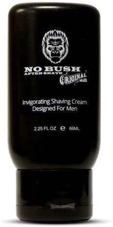 No Bush Invigorating Shaving Cream Designed for Men 2.25oz