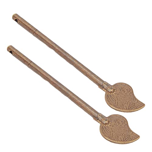 Metal Household Chinese Leaf Cabinet Key Latch Door Locking Pin, 2 Pcs Door Latch Locking Pin - Image 4