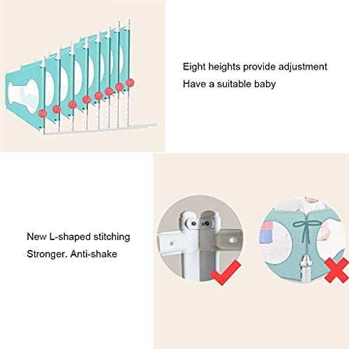 Rail de lit anti-chute pour parc bébé résolvant le risque de collision