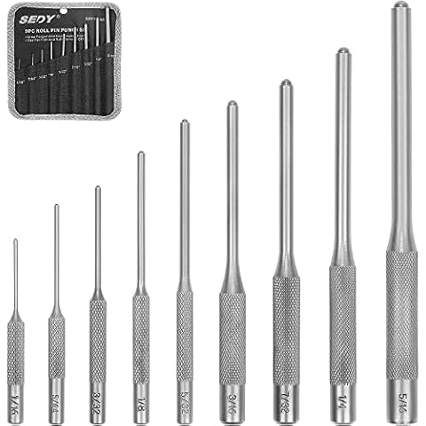SEDI 9-Piece Roll Pin Punch Set Cover