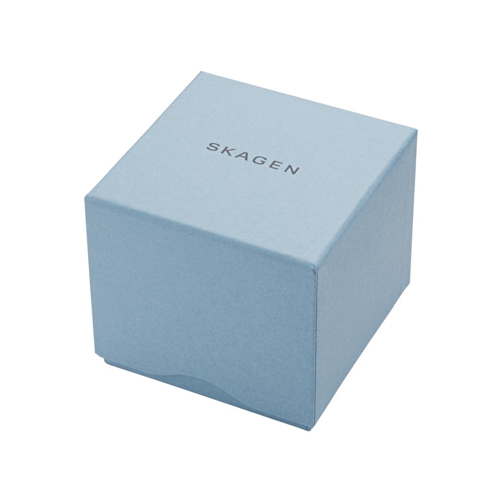 Skagen Sundby Titanium Watch for Men, Quartz Three Hand Movement with Stainless Steel or Leather Strap