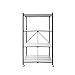 Origami Magnetic Shelf Liners For Wire Shelves & Wire Shelving | R5 Series Collapsible Foldable 4-Shelf Large Heavy Duty Storage Rack (4 Pack) | Clear