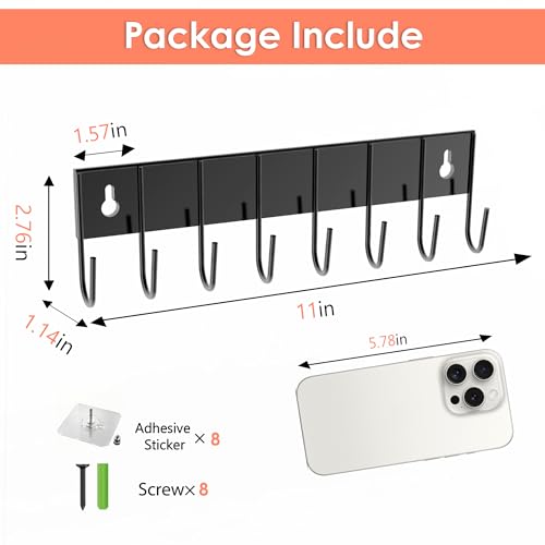 Magnetic Key Holder with 8 Hooks - Save 50% Off - Image 4
