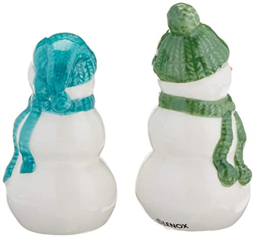 Lenox 883072 Balsam Lane Snowman Salt & Pepper Set #TOP2