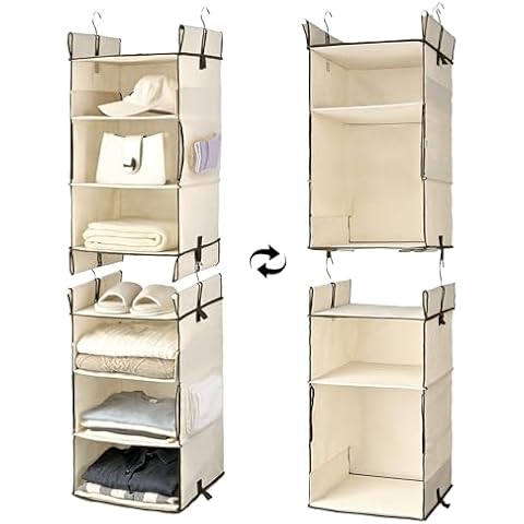 ULG 2-Pack Hanging Closet Organizer Cover