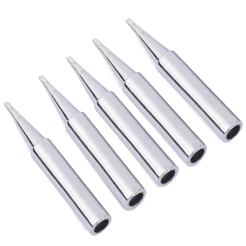 Questo 5 pezzi di saldatura punte di ricambio adatto per weller Hakko, X-Tronic, e 936 937 ecc stazione di saldatura.