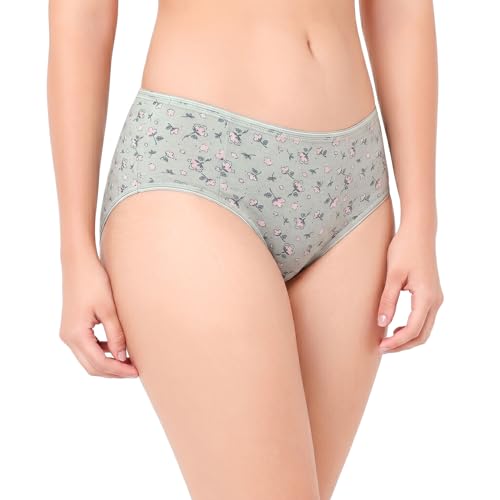 Image of juliet Cotton Hipster Premium Panties Set of 5 Full Coverage Stretchable Fabric