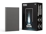 MOES Full Touch Smart Switch, SF(Star Feather 2026 Version) Wall Light Switch, Neutral Wire Required, Anti-Glare Panel, 2.4GHz WiFi Work with Smart Life/Tuya App, Alexa and Google Home, Grey 1 Gang