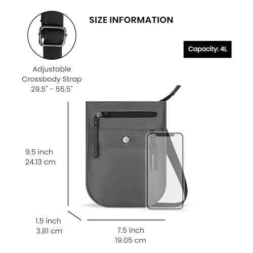 Image of Sherpani Prima, Small Anti Theft Crossbody Bag, Travel Shoulder Bag, Cross Body Purses, Handbags, Travel Gift