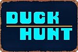 DUCK HUNT NES SCREEN v2 Music Poster Retro Metal tin Sign Halloween Tin Sign,Cave,Bar,Club, Home Wall Art Metal Tin Sign 8x12 inches -  ZTLLFV