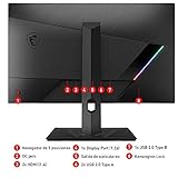 MSI Optix MAG275R - Monitor Gaming de 27 FullHD 144Hz 1920 x 108 ratio 16 9 Panel IPS 1 ms respuesta brillo 250 nits negro