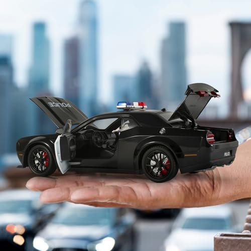 Carro Policía Modelo Hellcat Escala 1:24 para Niños 3-5 Años miniatura 6