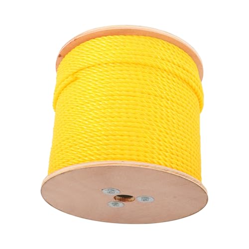 Cuerda Trenzada de Polipropileno, Línea de Utilidad 1/4 pulgada por 600 pies, Resistencia 8500 LBS miniatura 3